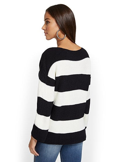 54.95 STRIPE PULLOVER