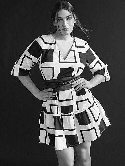 79.95 PRINTED BW JUMPSUIT