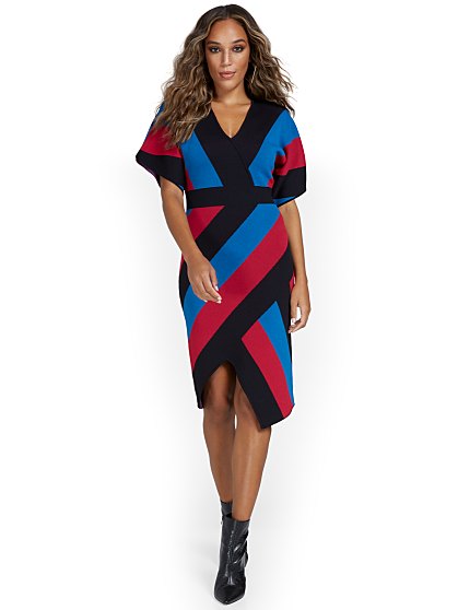 89.95 STRIPE DOLMAN SWTR