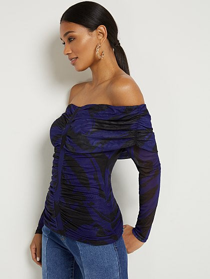 54.95 PRINT OFF SHOULDER