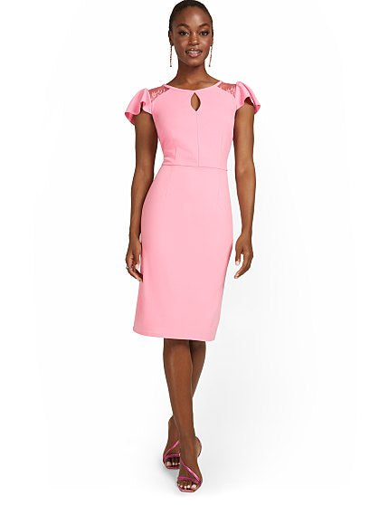 69.95  RUFFLE SLV SHEATH