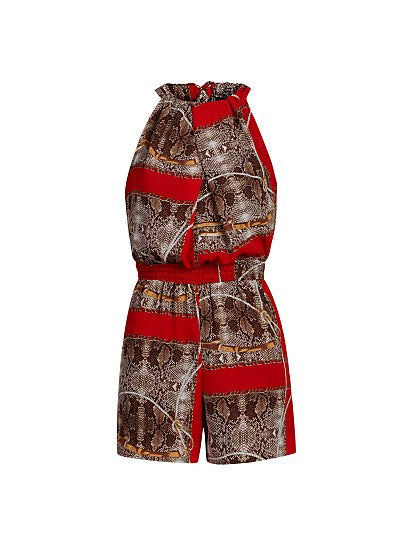 59.95 PRT HALTER ROMPER