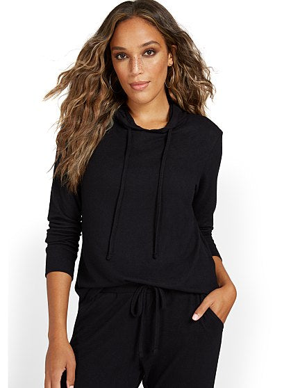 46.95 SNIT HOODIE PULLOVR