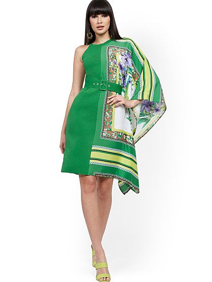89.95 MIX MED SWTR DRESS