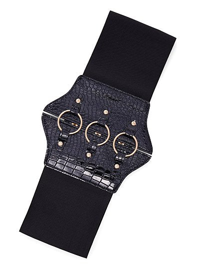 34.95 3 BUCKLE CROC STRCH