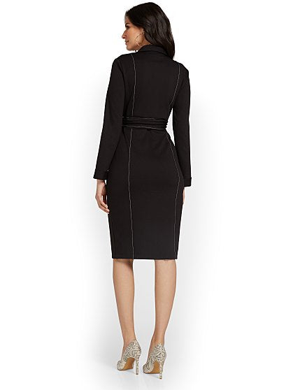 89.95 TOPSTITCH DRESS