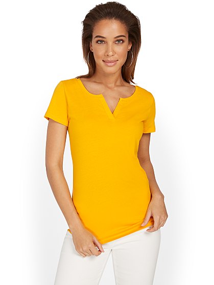 16.95 PERFECT SPLITNECK T