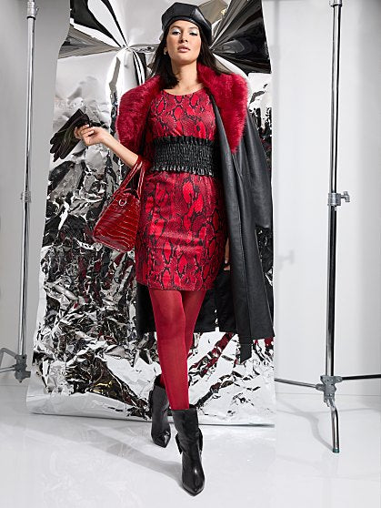 79.95 RED SNAKE MESH DRS