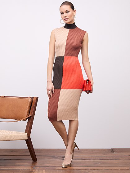 89.95 COLORBLOCK DRESS