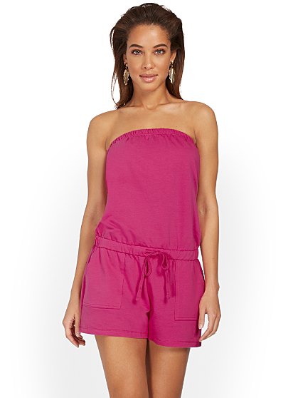 59.95 FRENCH TERRY ROMPER
