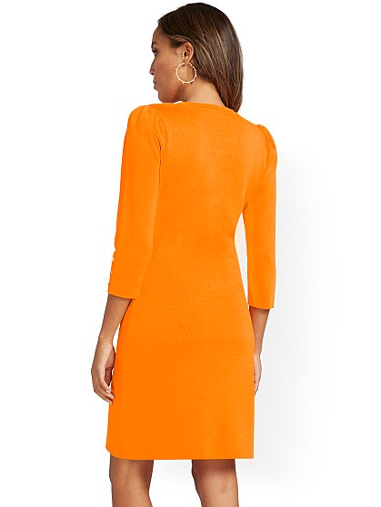 89.95 PUFF SLV DRESS