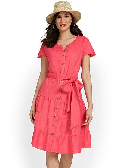 79.95 SPLIT NECK TIERED