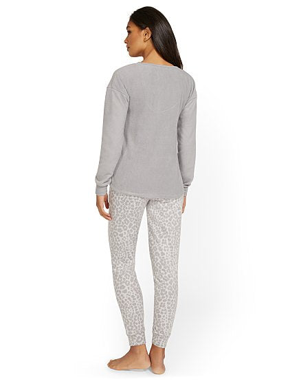 44.95 PJ LEOPARD SET