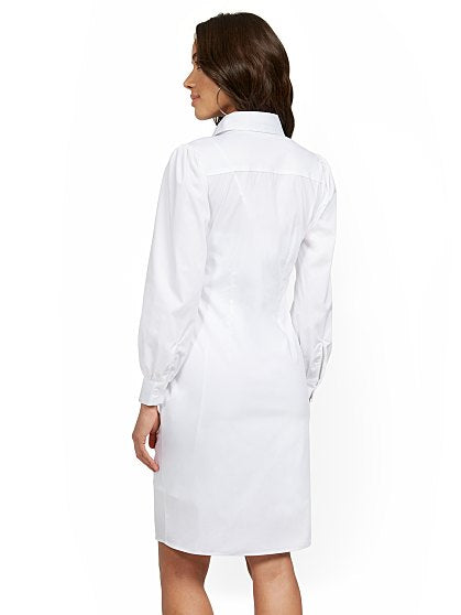 69.95 SHIRRED SHIRTDRESS