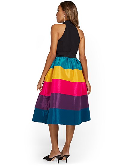 99.95  HALTER STRIPEFLARE