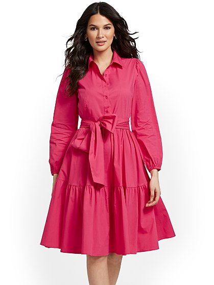 69.95 SJP SHIRTDRESS PRNT