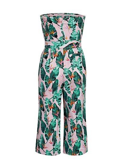 129.95 STRAPLESS JUMPSUIT