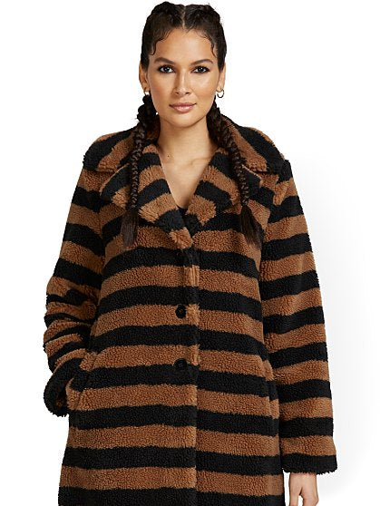 179.95 STR SB TEDDY COAT