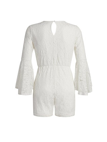 74.95 CROCHET BELL ROMPER