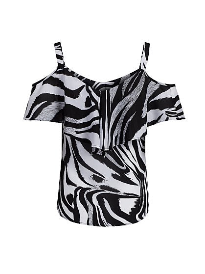 49.95 RUF CLD SHLDR ZEBRA