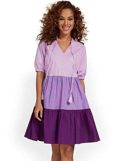 79.95 COLORBLCK DRESS