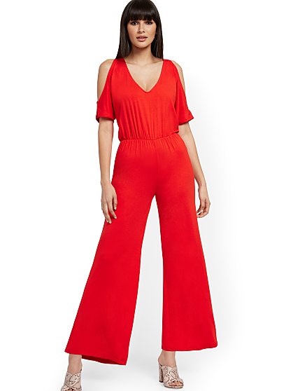 69.95 COLD SHLDR JUMPSUIT