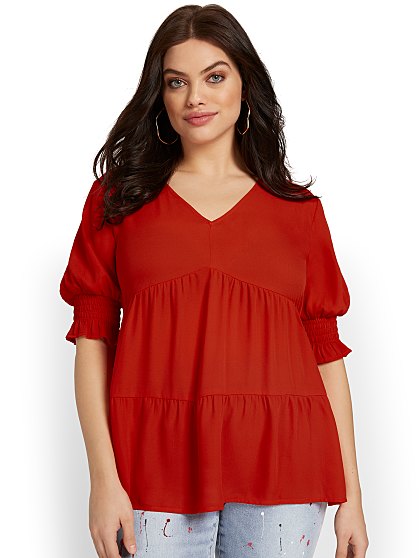 59.95 BABYDOLL TOP