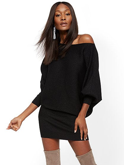 69.95 DOLMAN SWTER DRESS