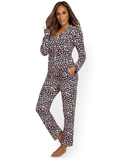 49.95 PJ YMY SHRT LEOP ST