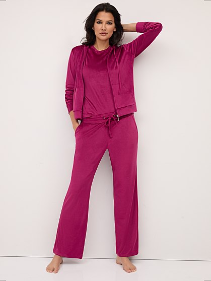 44.95 KI VELOUR STRHT LEG