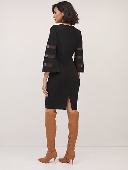 79.95 MESH SLV INSET SHEA