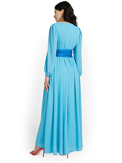 89.95 WRAP DRESS MAXI