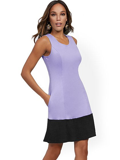 36.95 SLVLS CLRBLCK DRESS