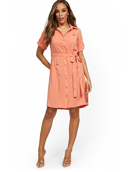 69.95 4PKT SHIRTDRESS