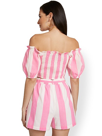 54.95 SMOCKED OFF SHLDR
