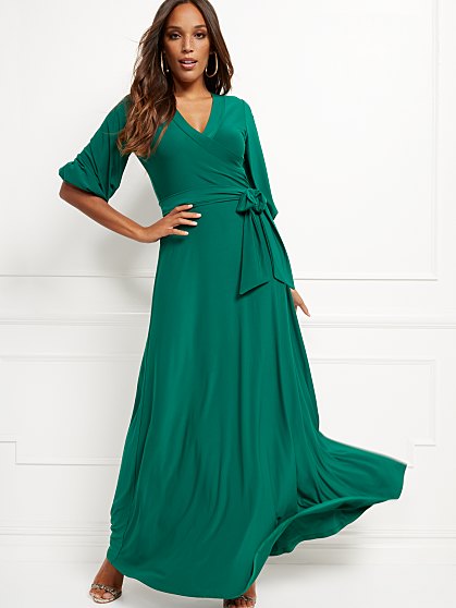 79.95KI WRAP MAXI 3/4 SLV