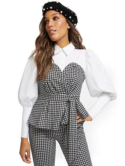 69.95 PONTE TWOFER TOP