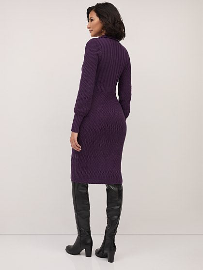 89.95 COLLARED SWT DRESS