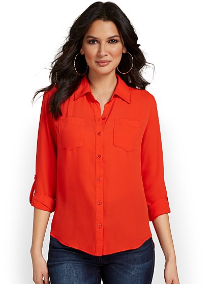 44.95 KI BUTTON DOWN TOP