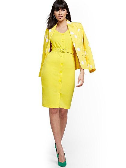 69.95 CAP SLV BELT DRESS