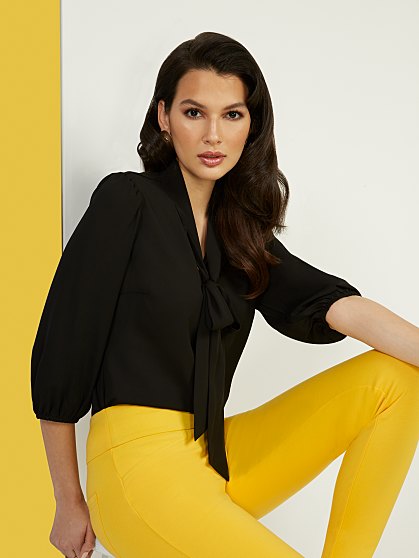 44.95 BOW BLOUSE