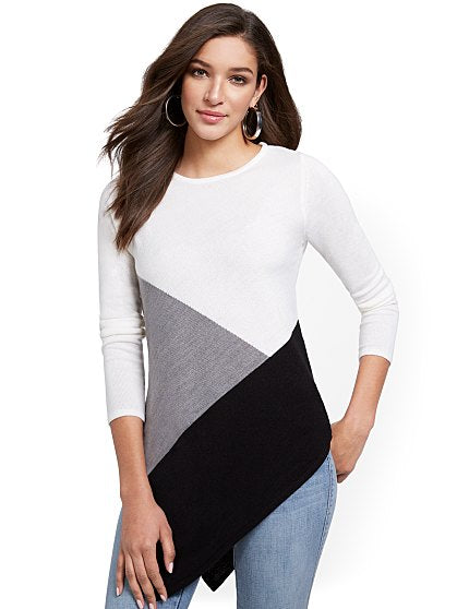 49.95 COLORBLOCK ASYM