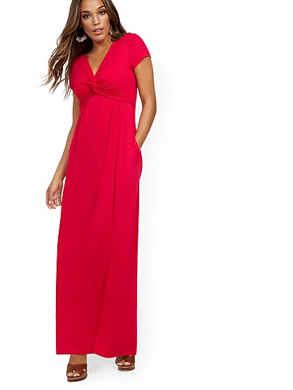 54.95 TWIST FRONT MAXI