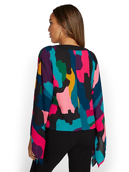 59.95 KIMONO SLV BLOUSE