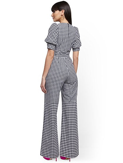 89.95 GINGHAM JUMPSUIT