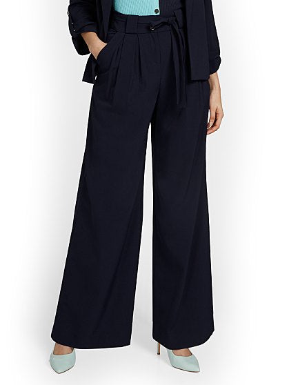 89.95 TIE WAIST WIDE LEG