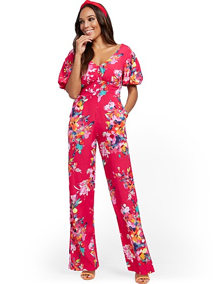 89.95 FLORAL JUMPSUIT