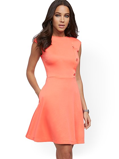 36.95 BTN FIT FLARE DRESS