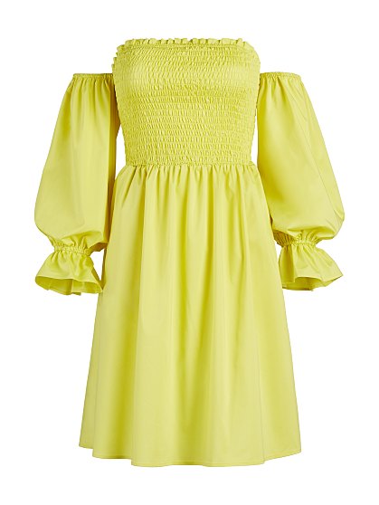 69.95 OTS SMOCKED DRESS