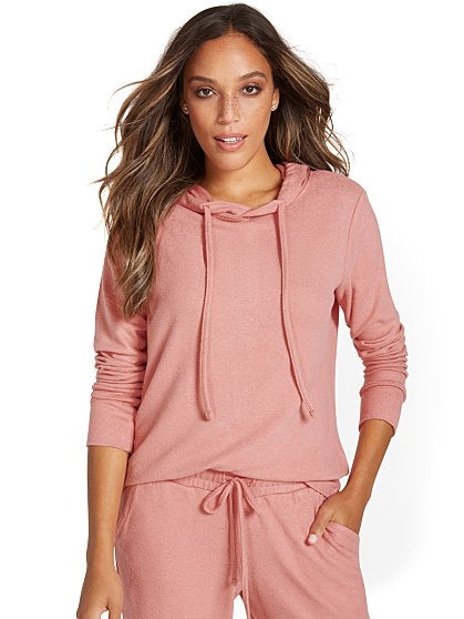 46.95 SNIT HOODIE PULLOVR